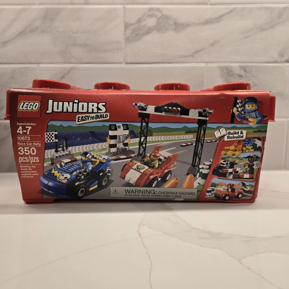 LEGO Juniors‎ 10673 Race Car Rally 350 Pieces